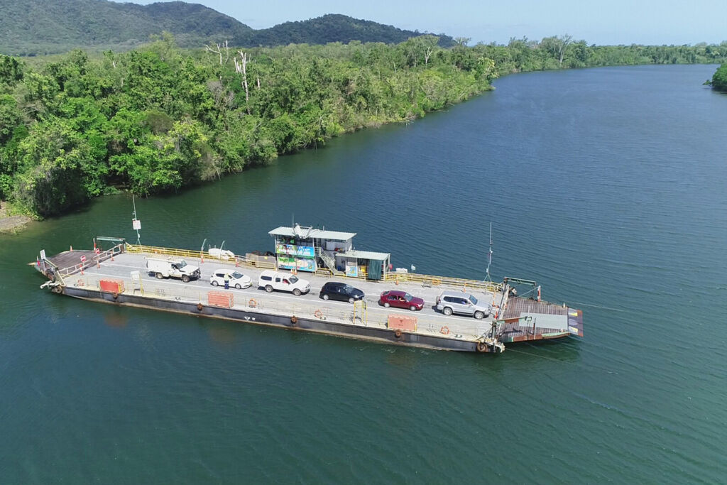 Daintree Ferry Operation. Image by Douglas Shire Council