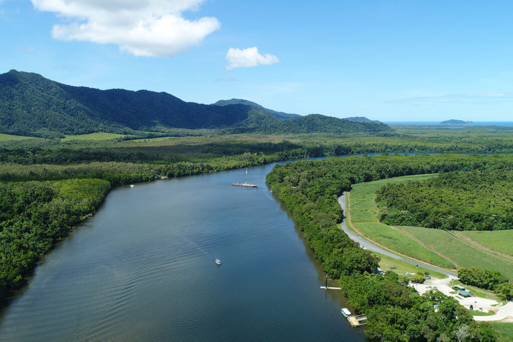Daintree River Ferry, Queensland. Image by Douglas Shire Council